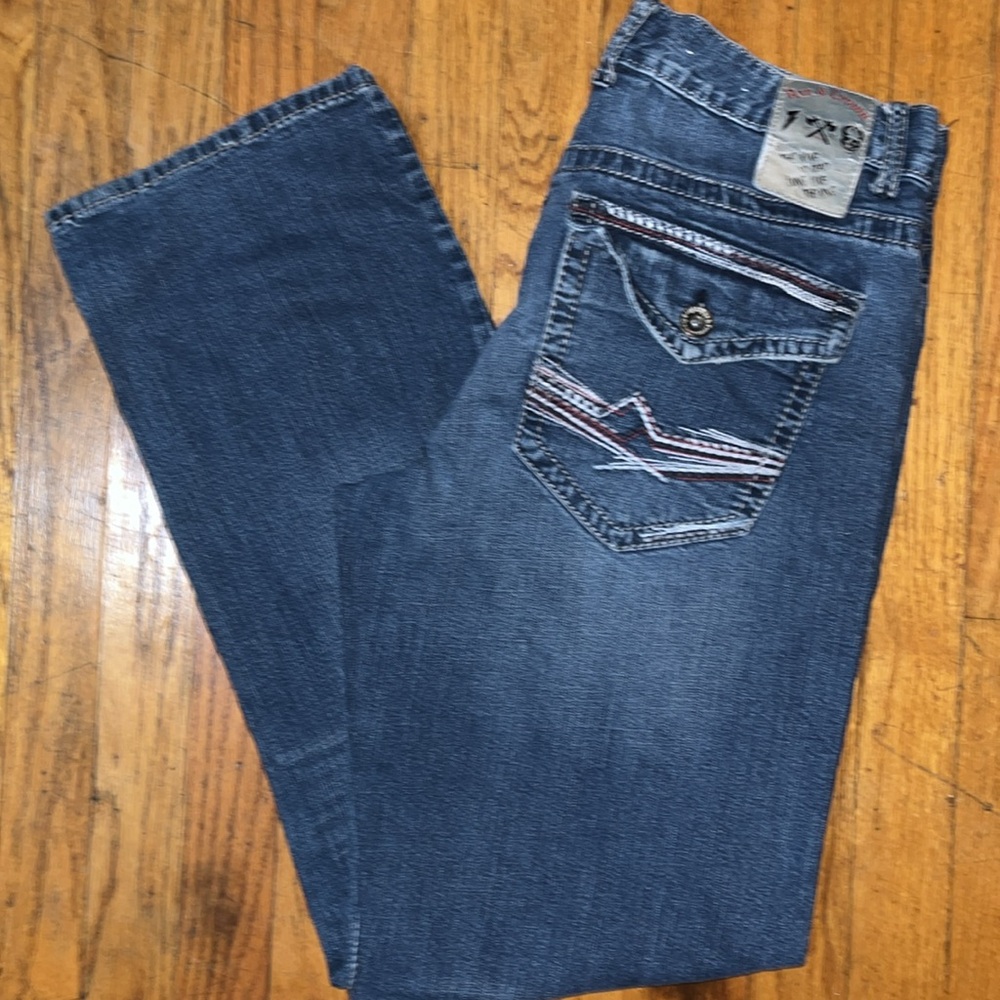 Men's Straight Fit Jeans - Blue